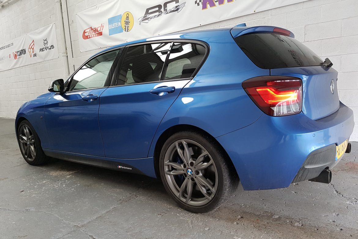 BMW M135i N55 BMS intake fitted