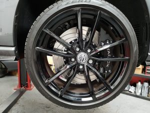 TAROX 360mm 8 pot big brake kit behind 19" wheels