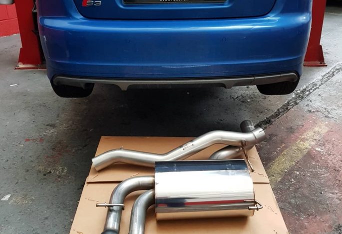 Audi S3 8P - Scorpion Stainless Steel System