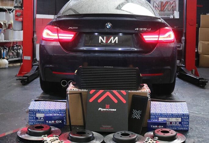 BMW 435d - Brake, Intercooler and Panel filter Upgrade with ECU and GEARBOX remap