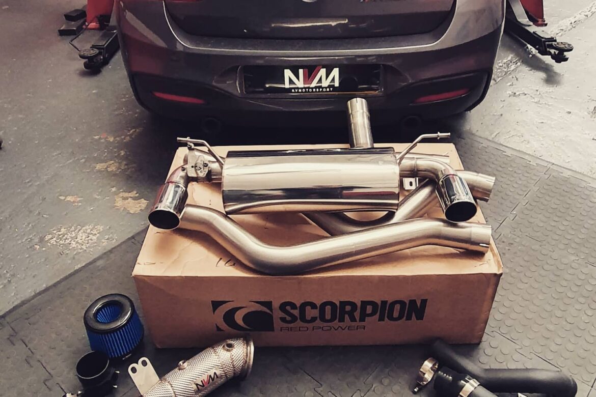 BMW M140i - NVM B58 Stage 2 Package with Scorpion System