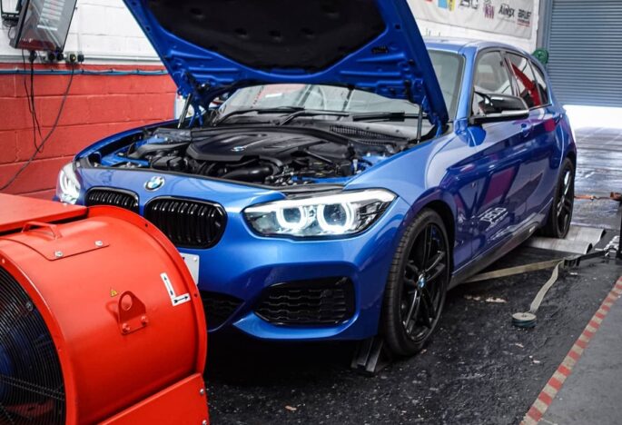 BMW M140i in for NVM Stage 1 mapping and @xhpflashtool Stage 2 gearbox mapping.
