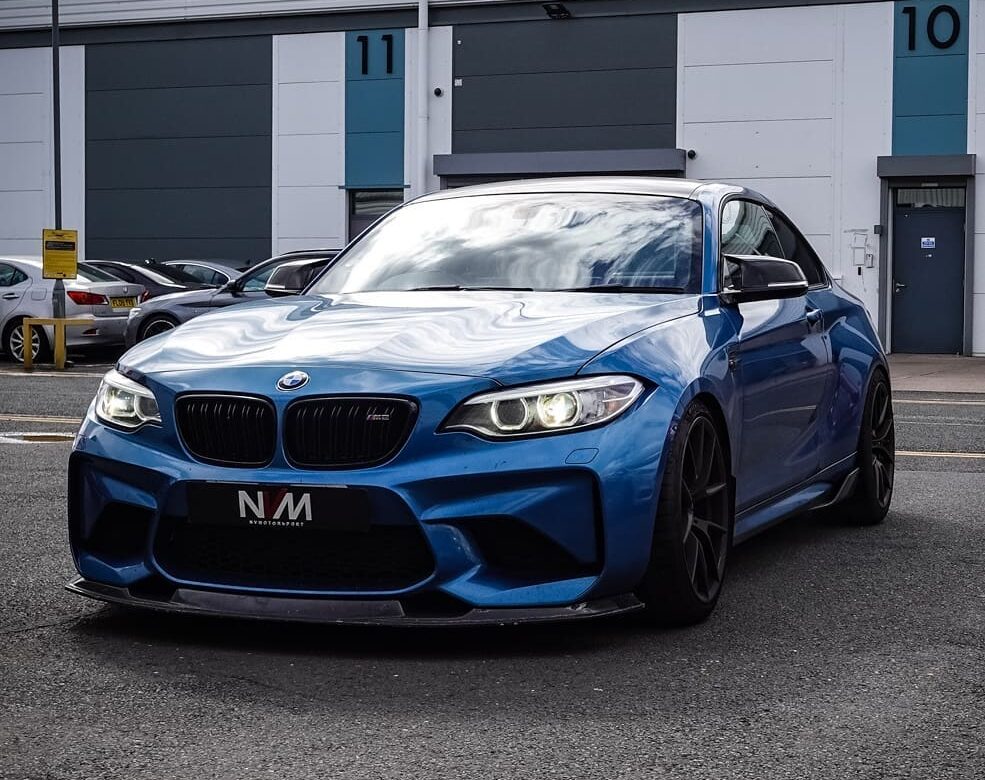 BMW M2 in for NVM Stage 2 package.