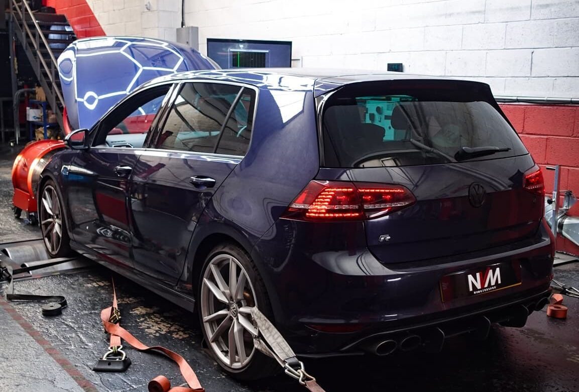 VW Golf Mk7 R in for NVM Stage 2