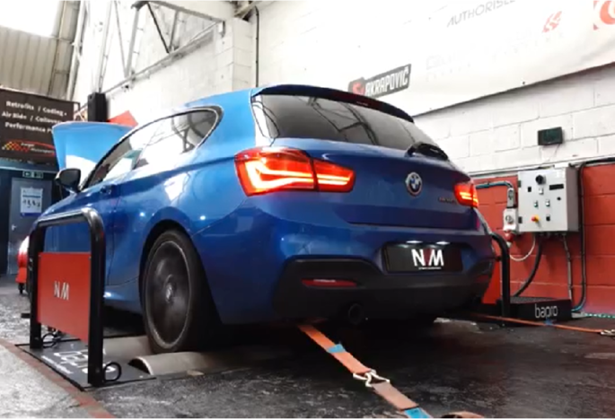 BMW M140i in for the NVM Stage 2 B58 Package