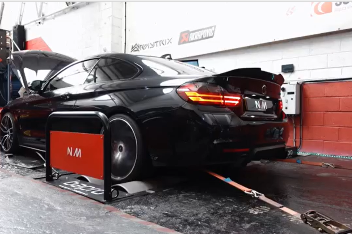 BMW 435i in for NVM Stage 2 mapping.