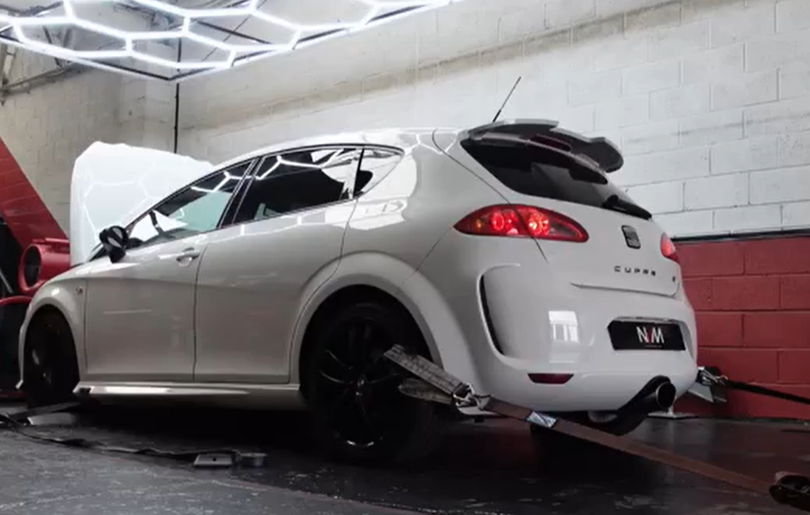 Seat Leon Cupra K1 in for Stage 2 mapping