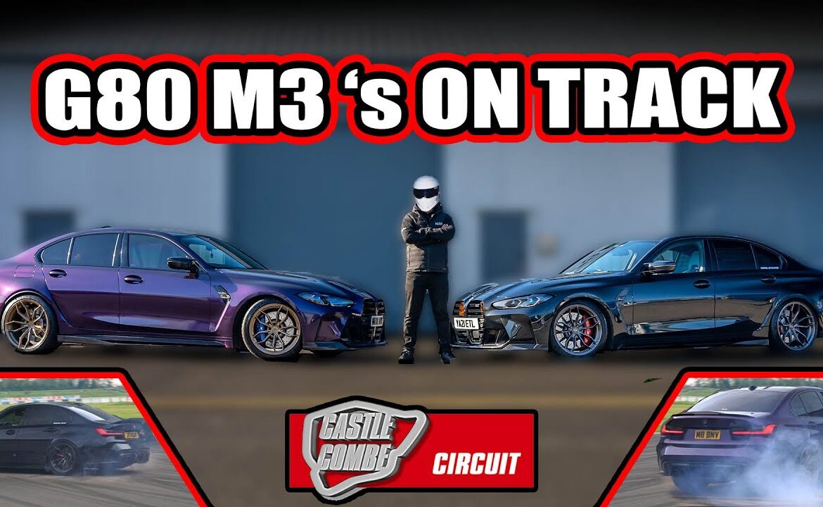 G80 M3's RACING *Castle Combe* FULL SEND!!
