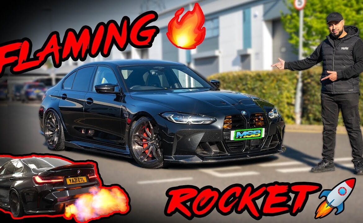 *FLAMING* G80 M3 Stage 2 TUNING!! MSB V1