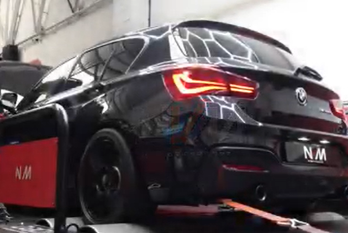 BMW M140i came in for a custom mapping session with B58TU pump