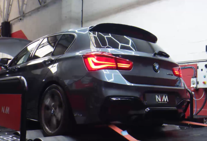 BMW M140i in for NVM Stage 2+ on the hottest day of the year.. and still managed 653nm..