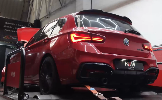 BMW M140i in for the NVM Stage 2 package