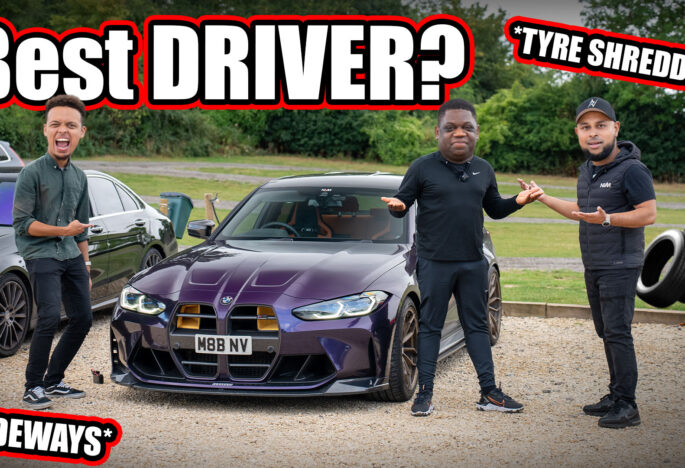 Letting my MATES drive my STAGE 2 G80 M3 - *DRIFTING*