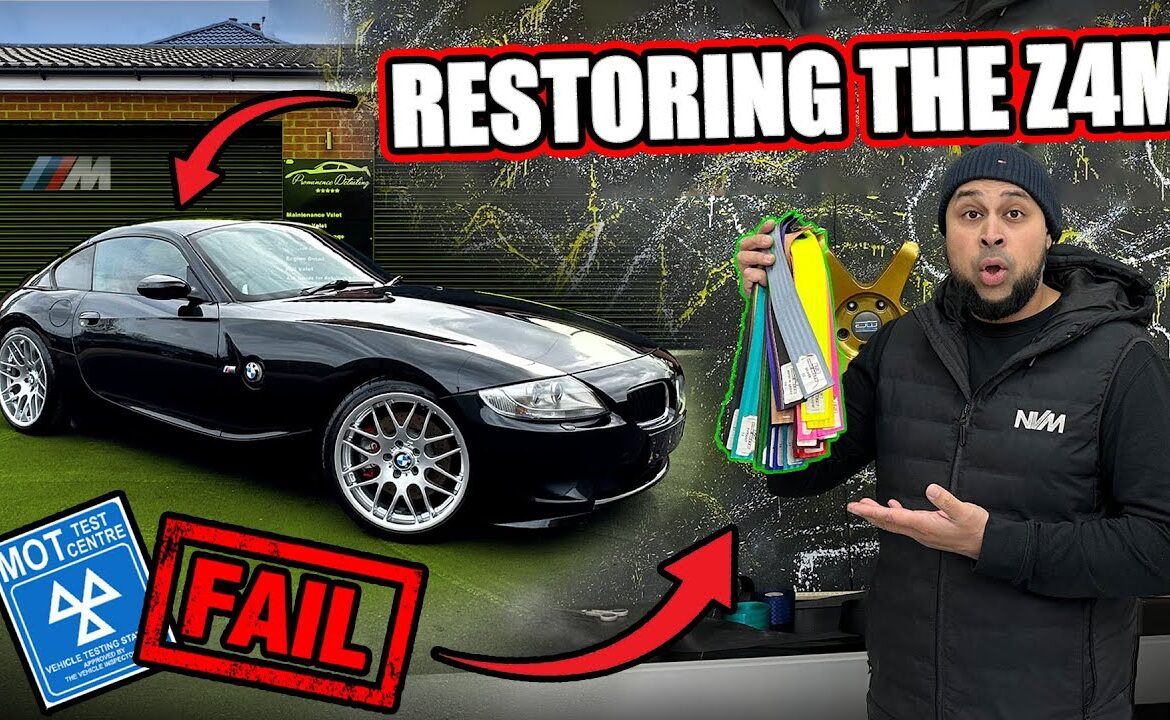 *RESTORATION* BEGINS on our BMW M Coupe!!