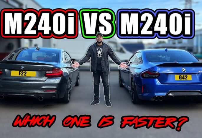 Which one is FASTER?? M240i gets *Hybrid TURBO with METH*