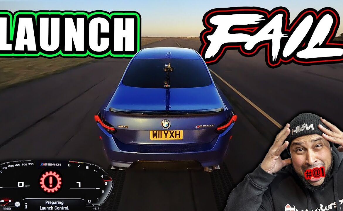 We BROKE IT!! *M240i LAUNCH CONTROL FAIL*