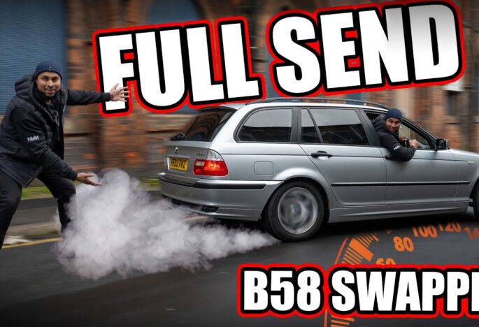 FULL SEND in the B58 Swapped E46 TOURING