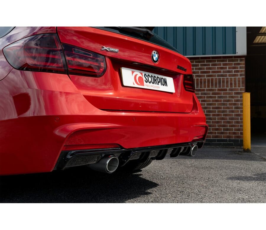 Scorpion Non-Resonated Half Exhaust System - BMW F30/F31 330D/335D 2013 - 2019