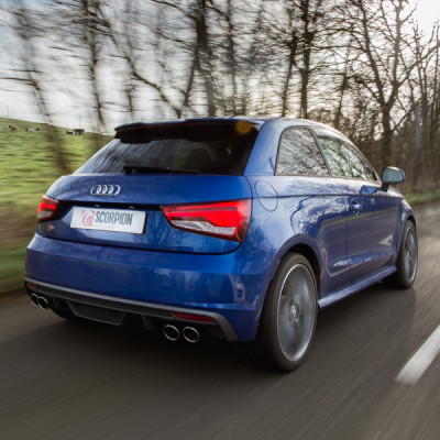 Scorpion Exhausts – Audi S1 2.0 TFSi Quattro Resonated Cat-back System