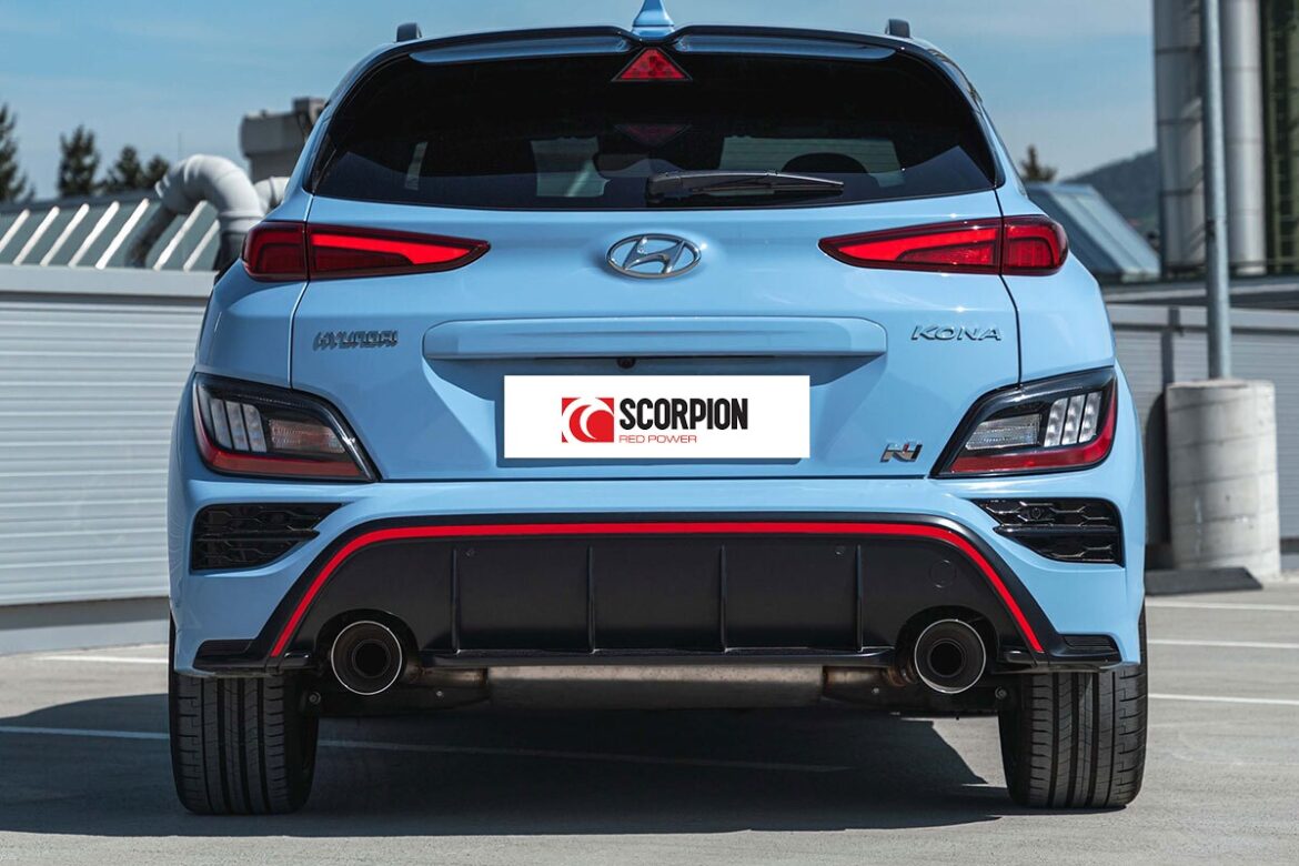 Scorpion Exhausts - Released For Hyundai Kona N 2021 - 2023