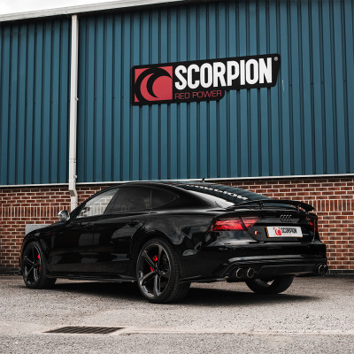 Scorpion Exhausts - Audi S7 4.0 TFSI Biturbo Half System With Electronic Valves