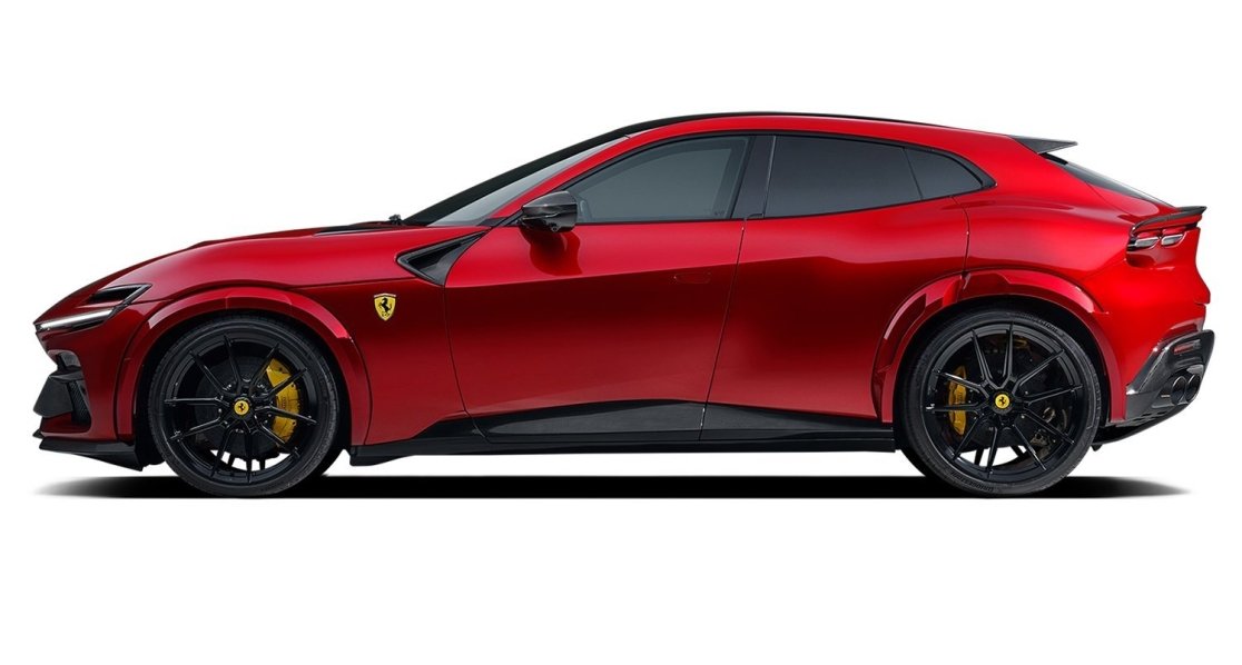 Novitec Valved Exhaust System with X-Pipe for Ferrari Purosangue